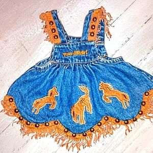 Western baby dress